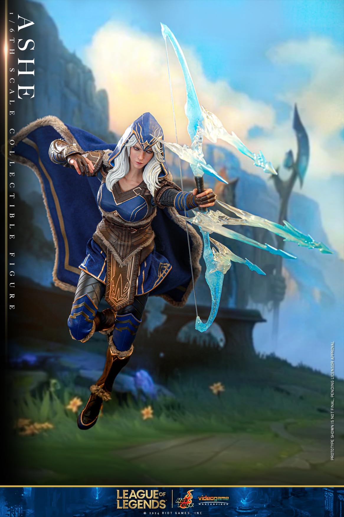 Figura in scala 1/6 del videogioco Capolavoro League of Legends Ash