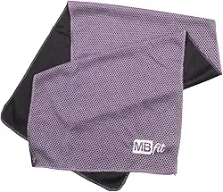 Toalha Microfibra Rosto Seca Rápido Academia Fitness (Lilás)