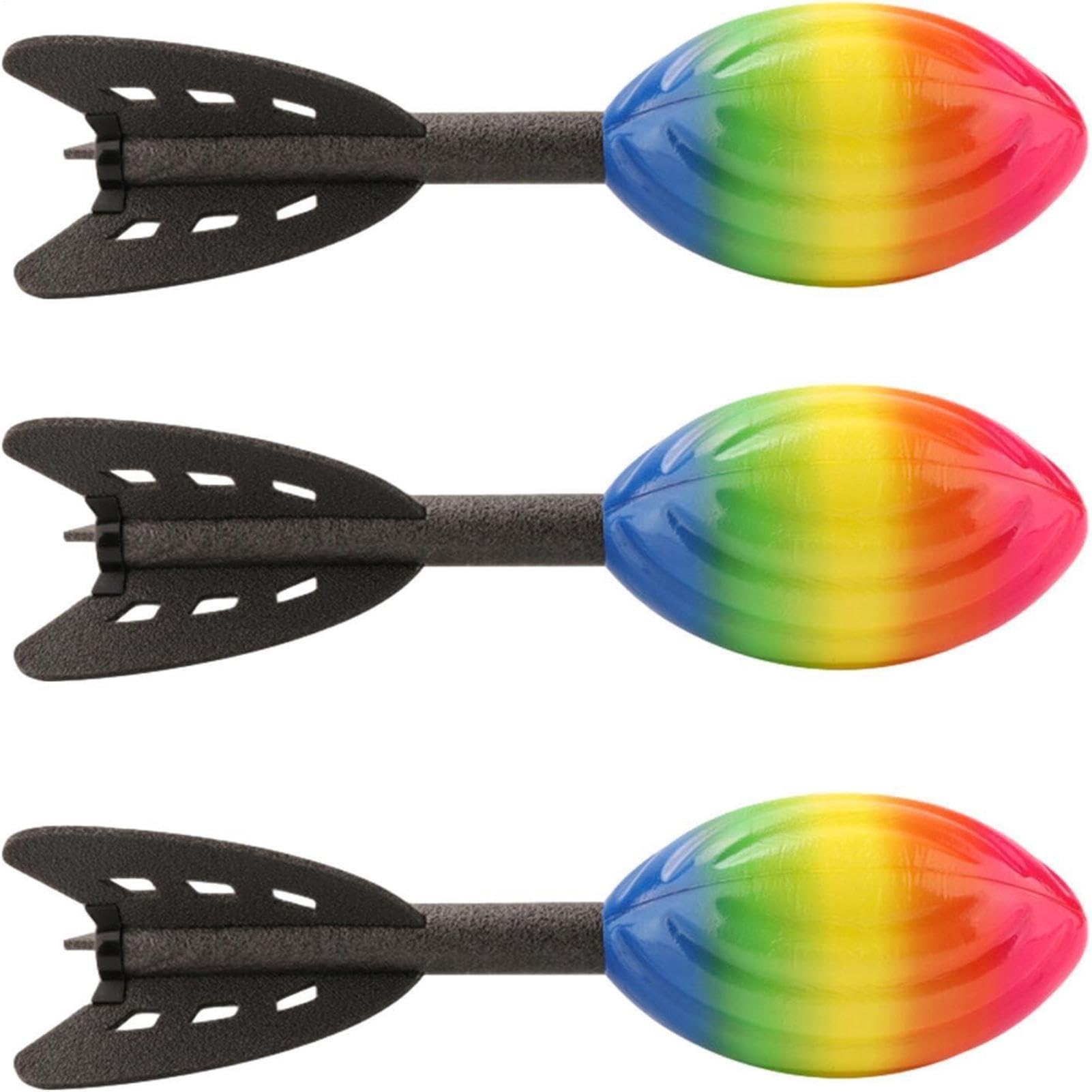 Rocket Howler Ball, Foam Darts Throwing Toy, Long Distance Football, Aerodynamic Foam Football, Firm Grip Darts Ball, Long Lasting For Indoor Outdoor Kids, Party Favors