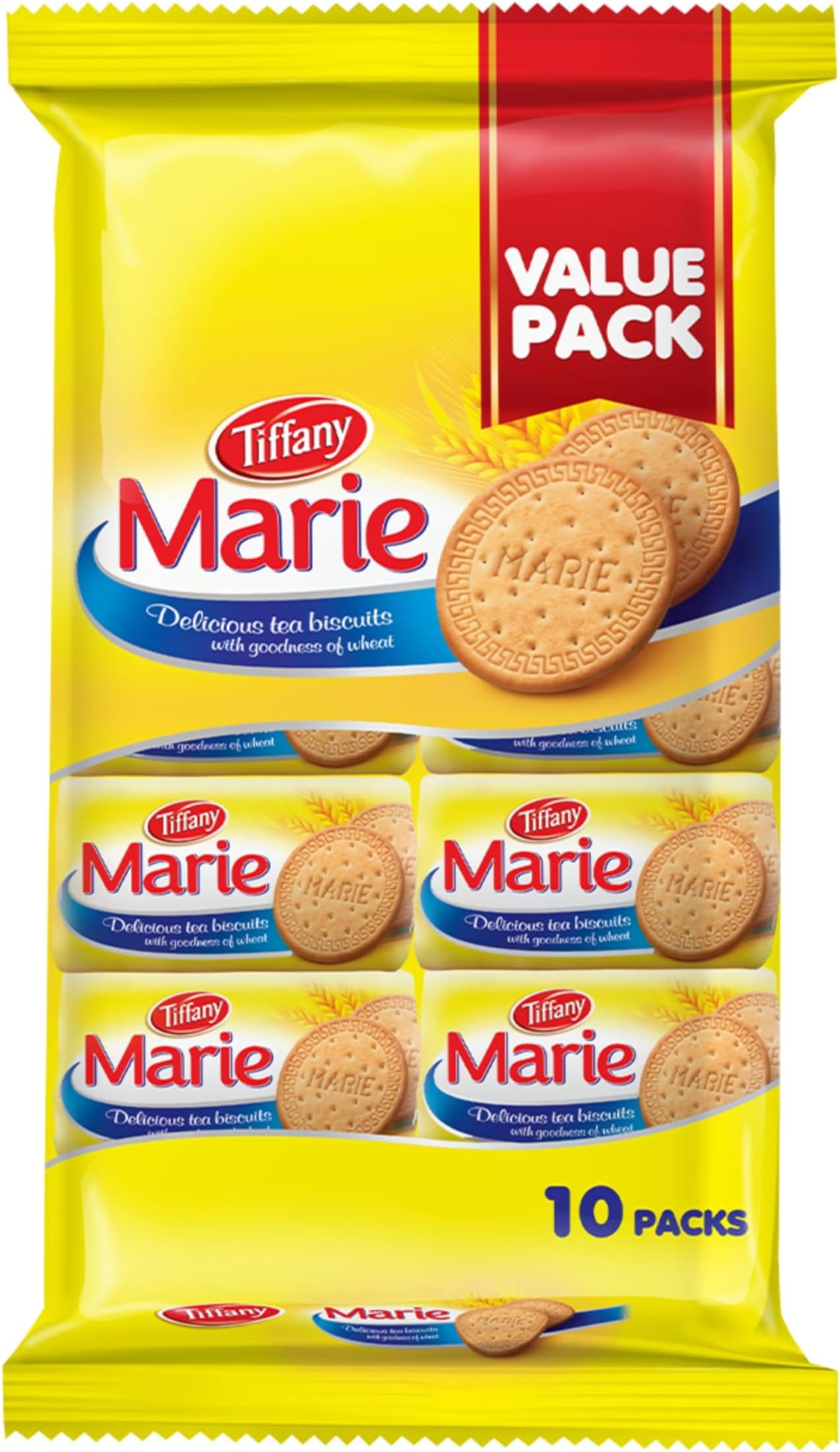 Tiffany Glucose Biscuits, 10x100g