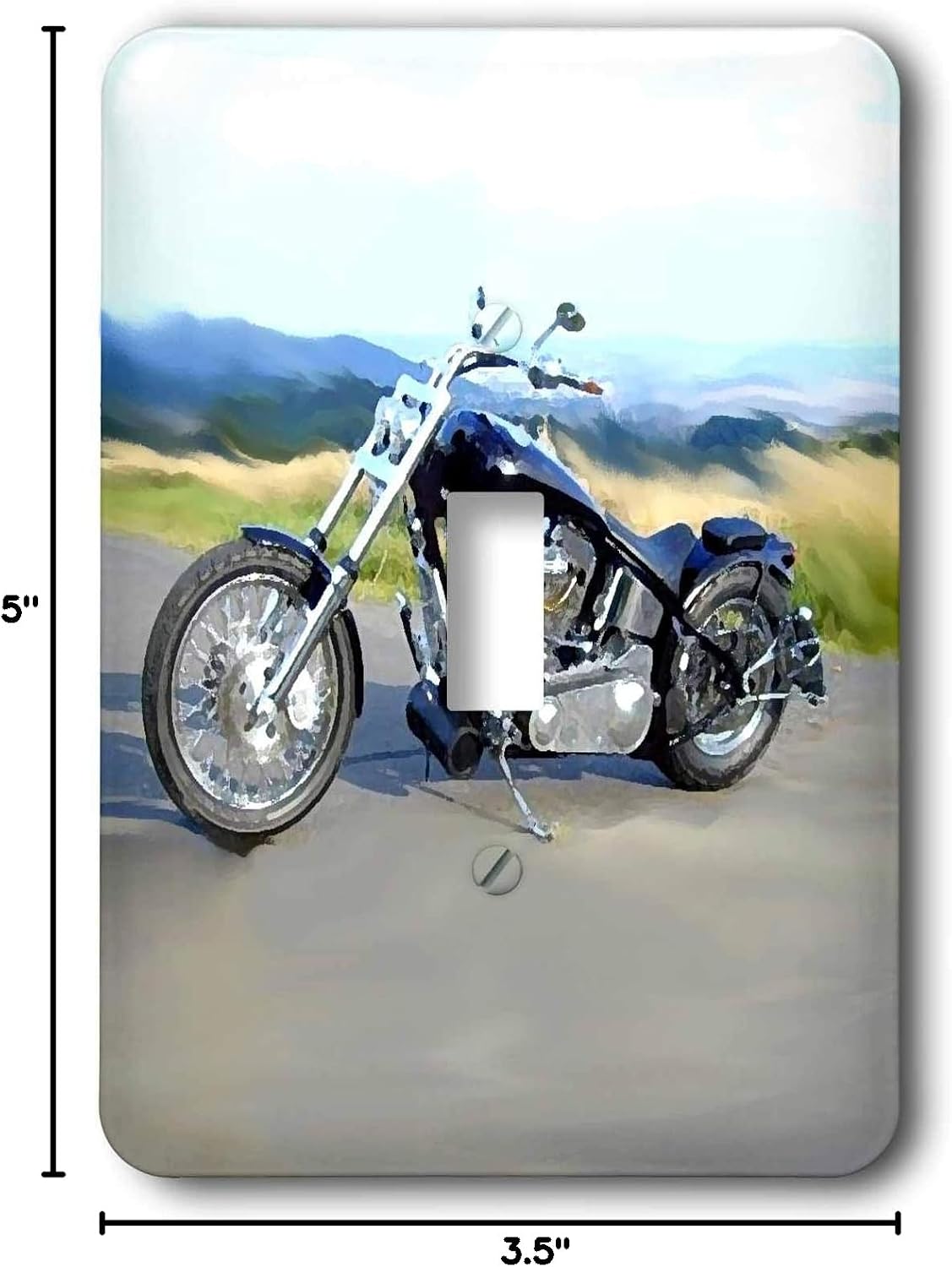 3dRose LLC lsp_4842_1Light Switch Cover Picturing Harley-Davidson No.174 Motorcycle image 2