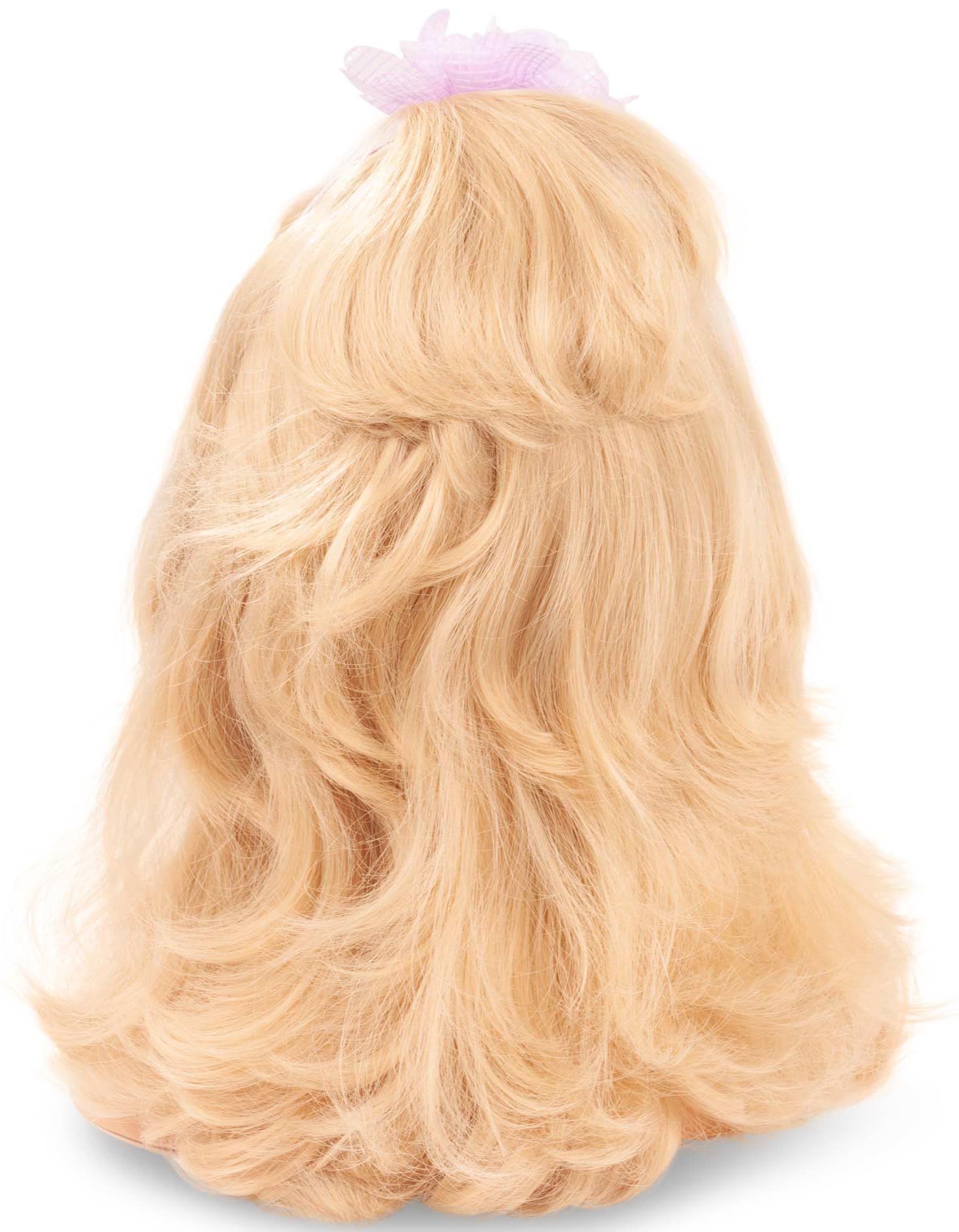 Götz Haarwerk 2492058 Signature Edition Frisierkopf mit blonden Haaren, braunen Augen - Frisierkopf 28 cm hoch - 37-teiliges Set - geeignet für Mädchen ab 3 Jahren