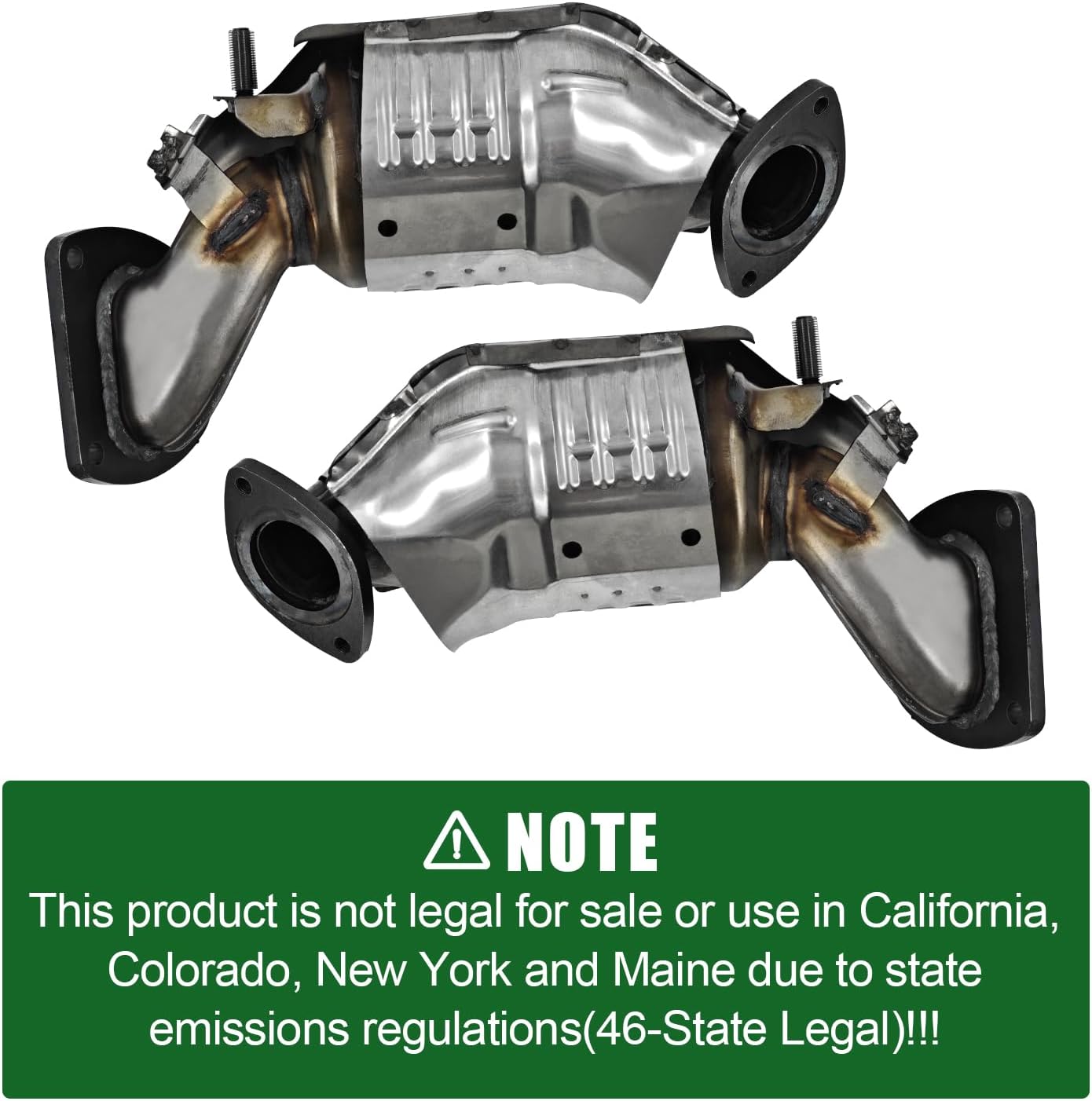 674-322 679-530 Catalytic Converter Compatible with Toyota Highlander Sienna 2017-2020, Lexus RX350 2016-2021, 3.5L V6, Replaces 41333, (Bank 1 and Bank 2)