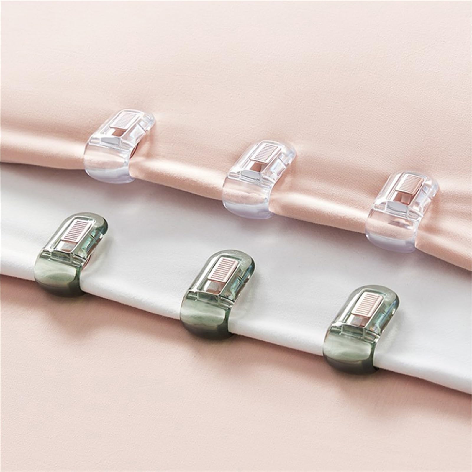 15 Stück Bettlaken-Quilt-Clip, Rutschfester Quilt-Halter, Fixateur-Greifer, Bettbezug-Nadel, Quilt-Befestigungsclip Für Betten(Green)