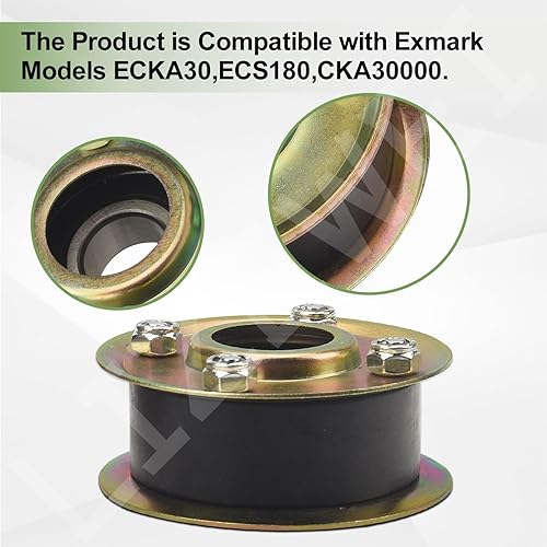 Miniatura 3 de Juego de 2 poleas 131-4529 125-2532 para cortacésped Toro de 30 pulgadas Timemaster Turfmaster 121-5763 125-2532 126-0316 131-4506 131-4509 121-5766