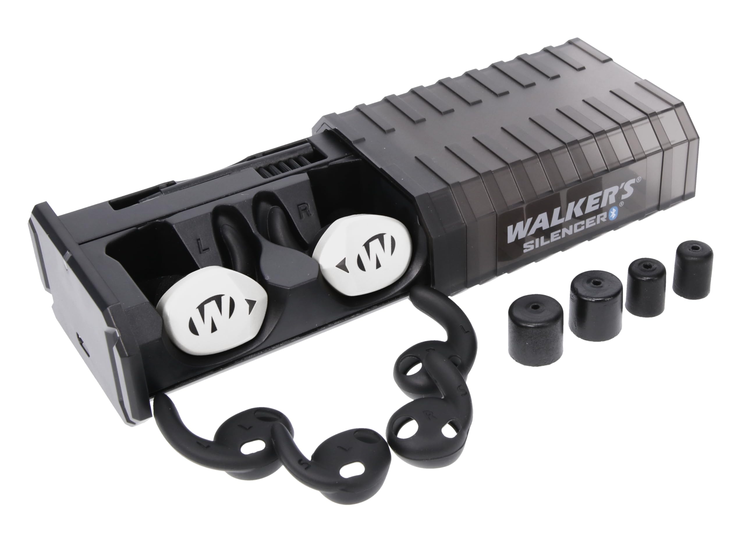 Amazon.com: Walker's Silencer 2.0 Recharegeable Earbuds - White
