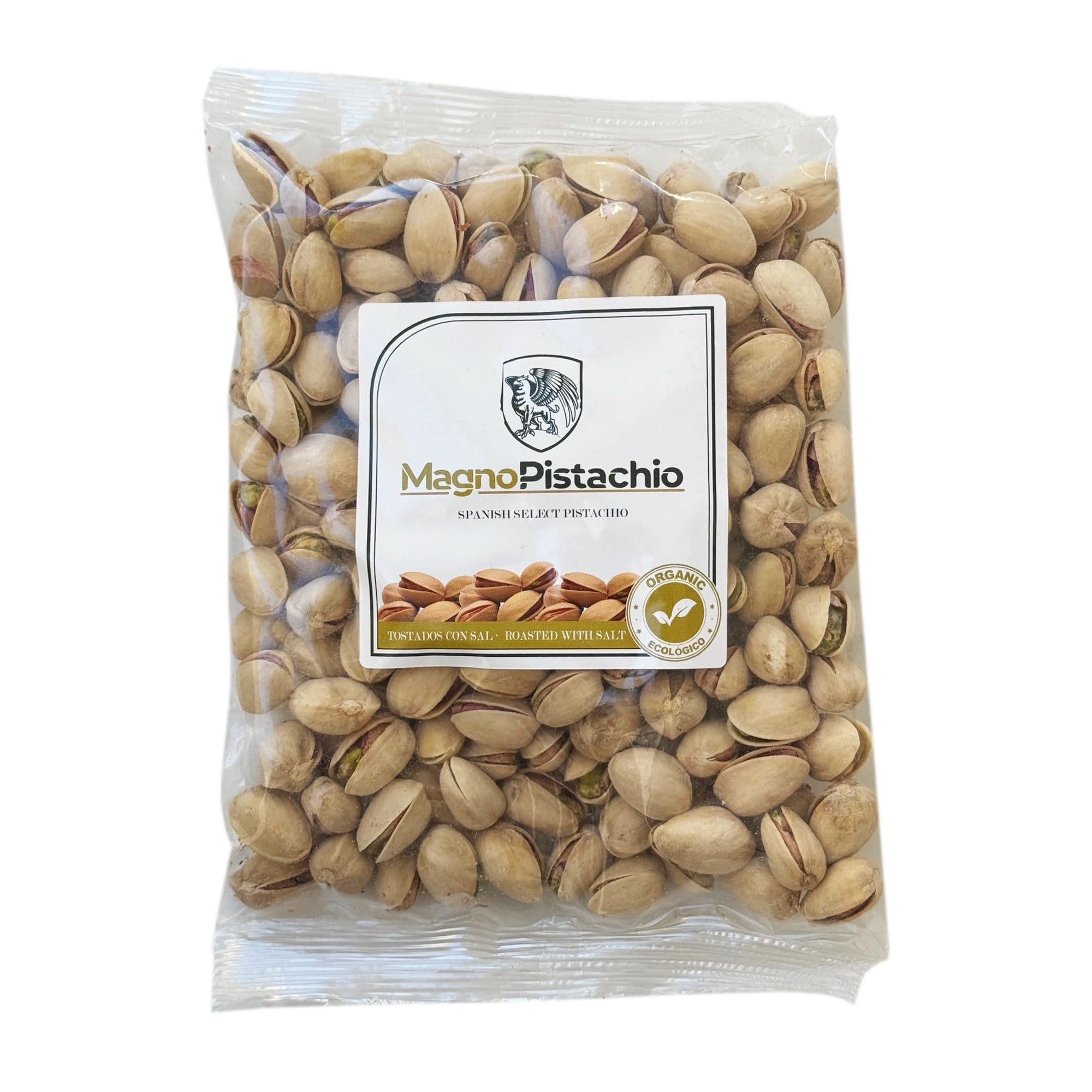 Magno Pistachio – Pistacho Español Ecológico Tostado con Sal | Selección Premium 250 g