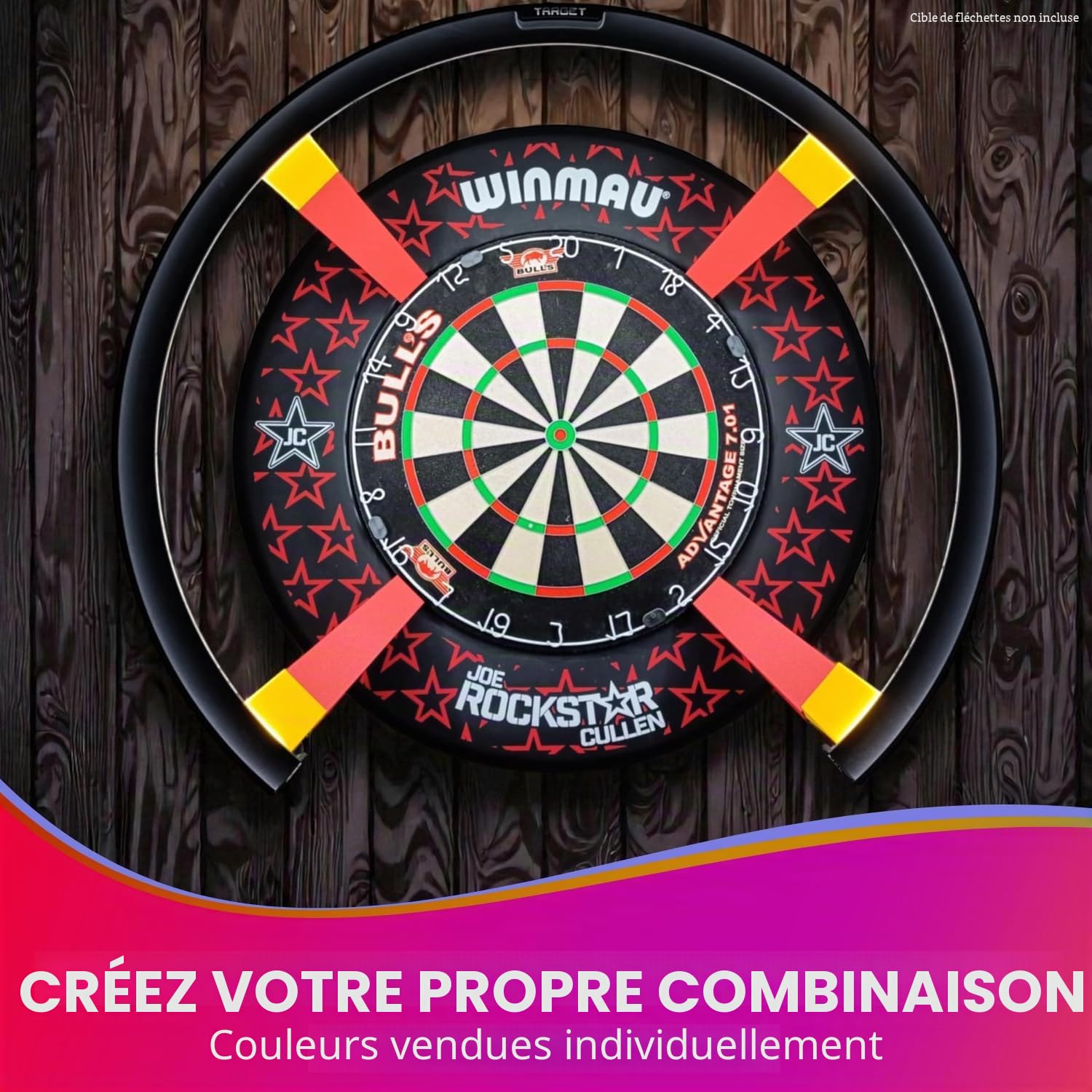 Housses de protection pour cible de fléchettes - Système de marquage automatique - Compatible avec le système Target Omni Scoring - Protections résistantes aux chocs - Plusieurs options de couleur