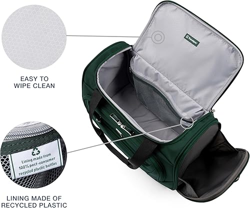 Miniatura 9 de Travelpro Maxlite 5 Soft side - Bolsa de viaje ligera para debajo del asiento bolsa de fin de semana para hombres y mujeres 18 pulgadas