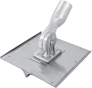 Kraft Tools CC029 10"x10" Stainless Steel Seamer/Groover 3/4"R w/Handle Socket