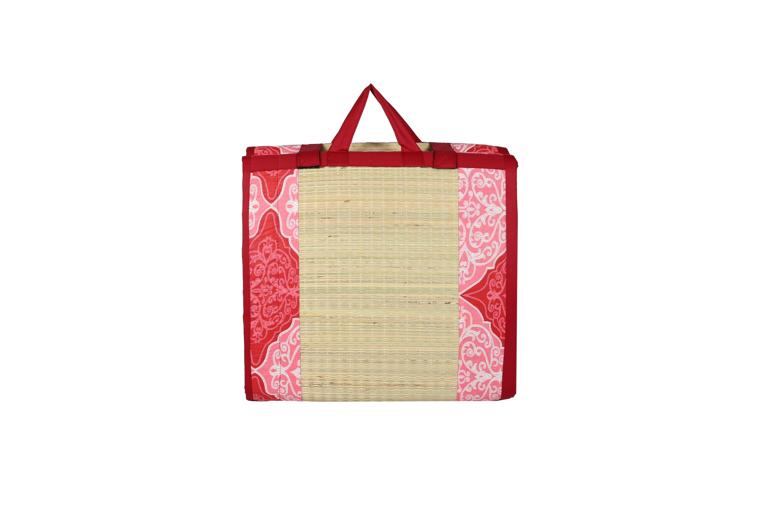 Foldable Korai Grass Mat - Portable & Washable Cushion -19