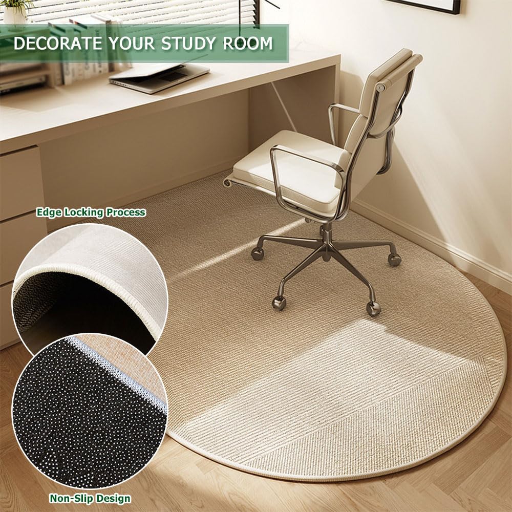GROOFOO Tapis Chaise De Bureau,120 X 90cm,Tapis De Sol Bureau Tissu,Tapis Protection Sol Chaise