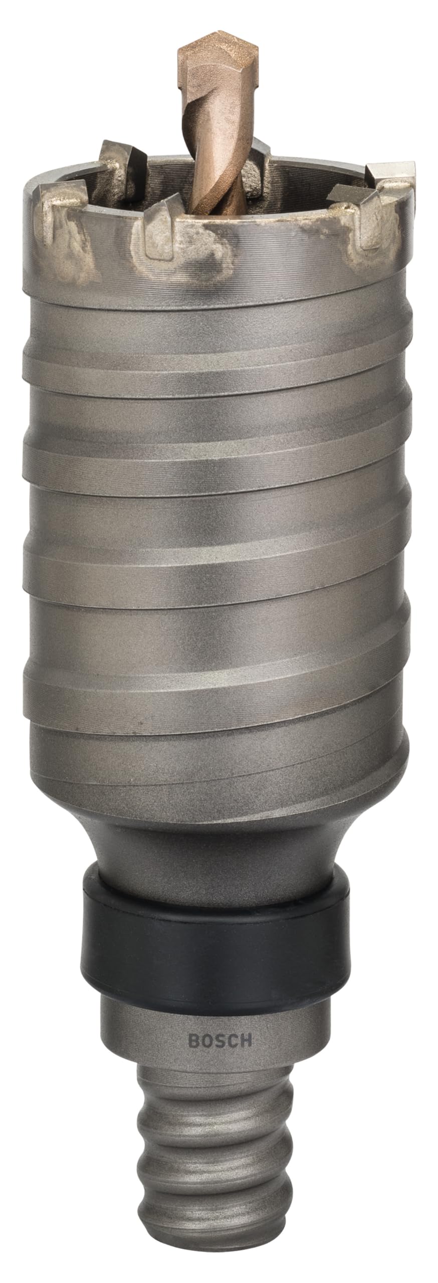 Bosch 1x PRO SDS max-5 Core Cutter, deux parties avec filetage (pour Béton, Bloc de construction en béton, Ø 55 mm, Professional Accessoire Marteau burineur)