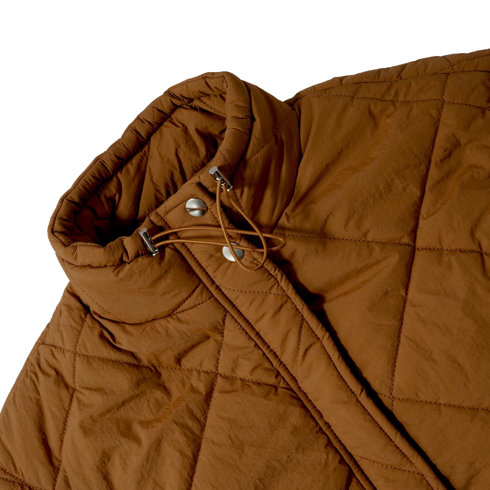 Amazhiyu Gilet trapuntato da donna, leggero, per esterni, imbottito, senza maniche, con tasche