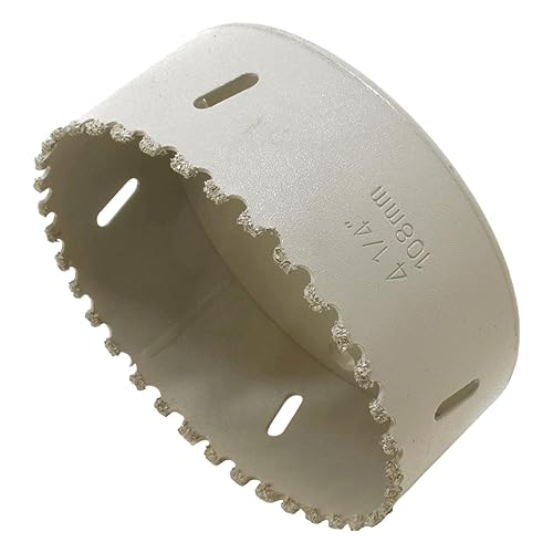 Miniatura 4 de Kit de sierra de carburo de 4 14 pulgadas, 4 14 pulgadas, iluminación empotrada, para paneles de yeso, sierra de carburo Sds Plus agujero con