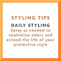 Vista 5 de Cantu Protective Styles by Angela - Ambientador para el cabello con desodorantes, 4 onzas