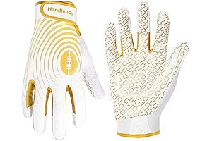 HANDLANDY Youth Football Gloves XS