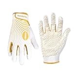 HANDLANDY Youth Football Gloves, Kids Sticky Receiver Gloves,Super Grip Football Glove Best Gift for Boys,Girls