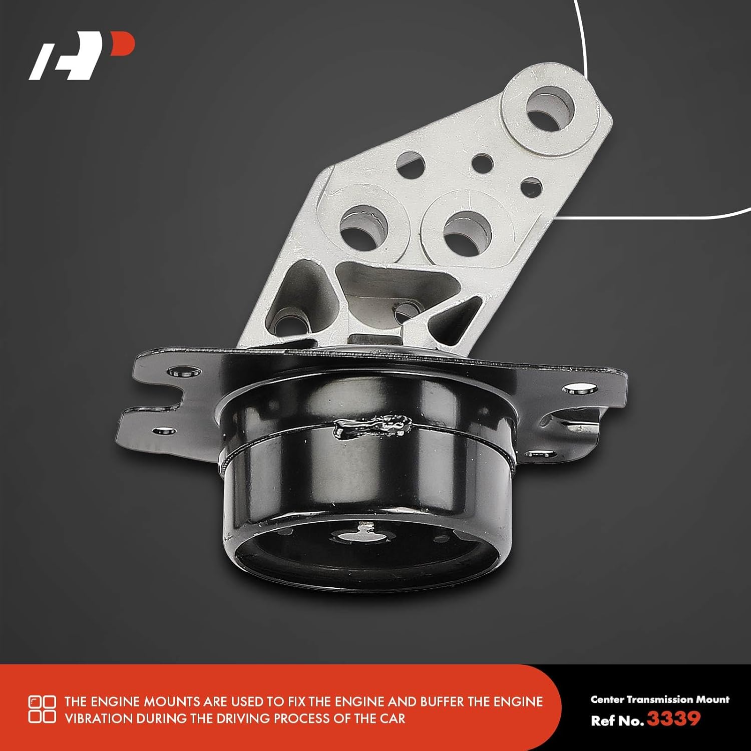 A-Premium Engine Motor Mount and Transmission Mount Kit Compatible with Chevrolet Equinox 2010-2017 & GMC Terrain 2010-2017, 3.0L 3.6L, Automatic Transmission, 3-PC Set, Replace# 25789173, 25789188