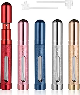 ACWOO Perfume Atomiser Bottles, 5Pcs 12ml Refillable Perfume