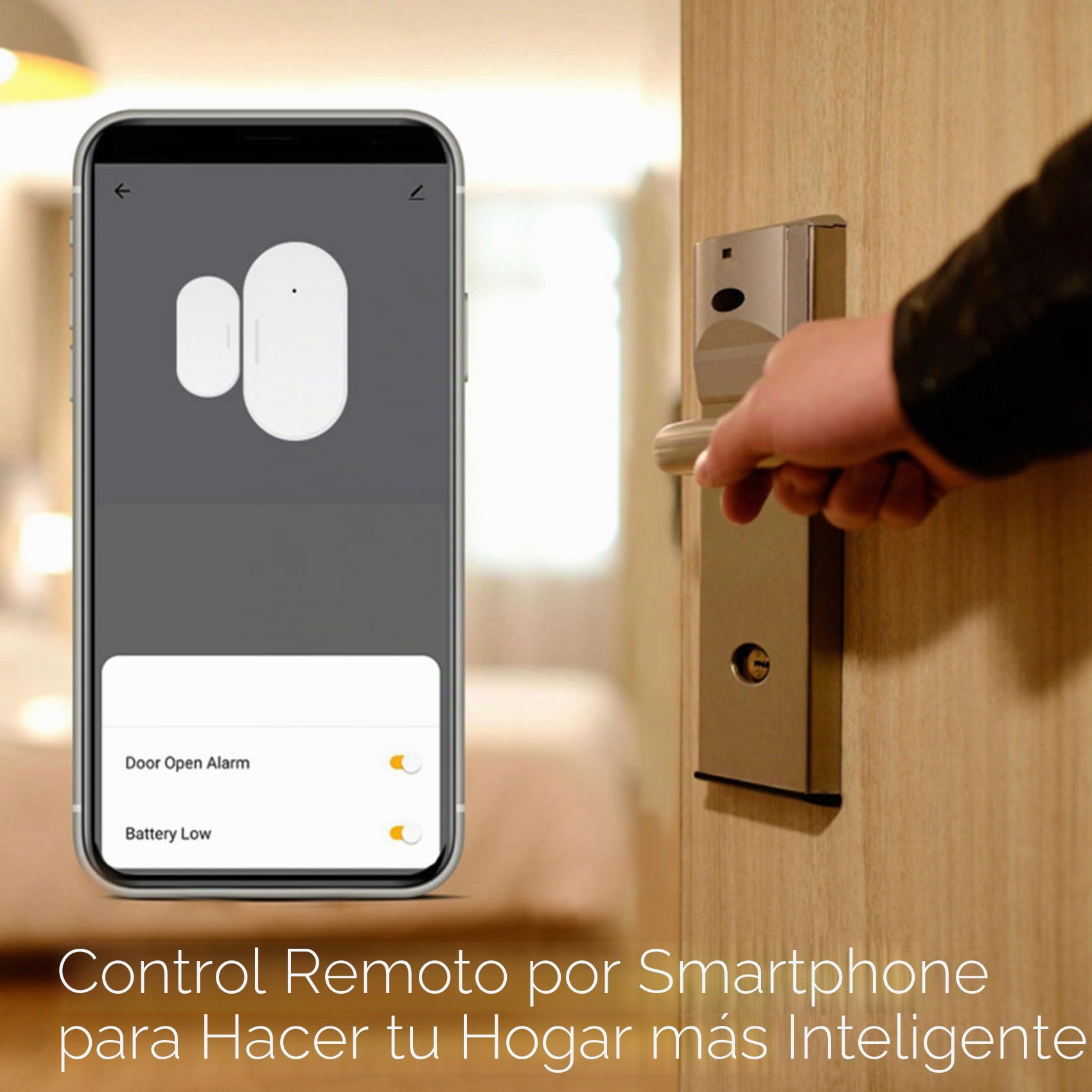 Tuya Zigbee - Sensor de puerta y ventana (10 unidades)