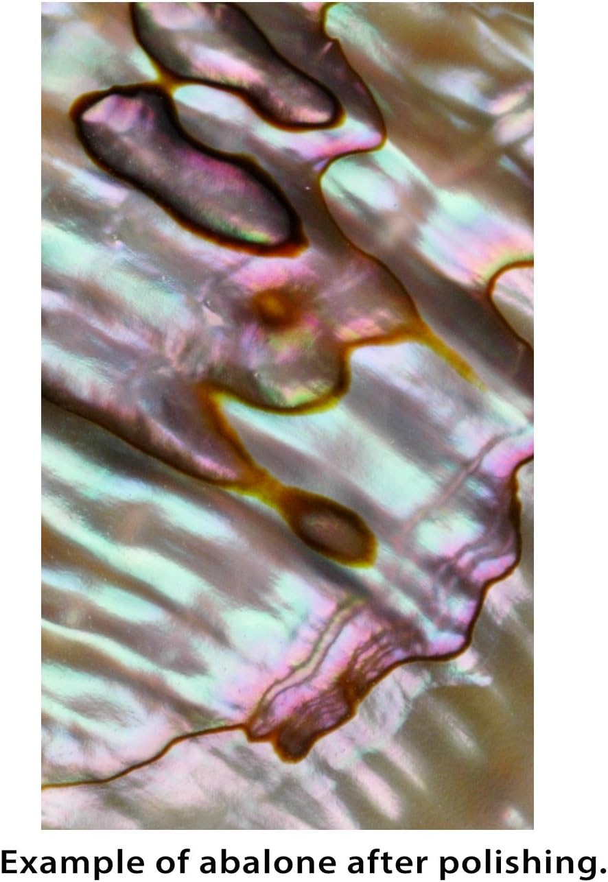 StewMac Pearl Inlay Blanks - 1oz Pack, Green Abalone