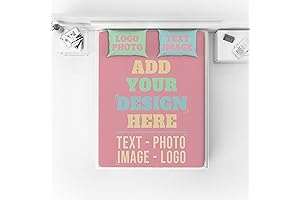 Custom Fitted Sheet with Photos - Design Your Own Fitted Sheet, Personalized Bed Cover