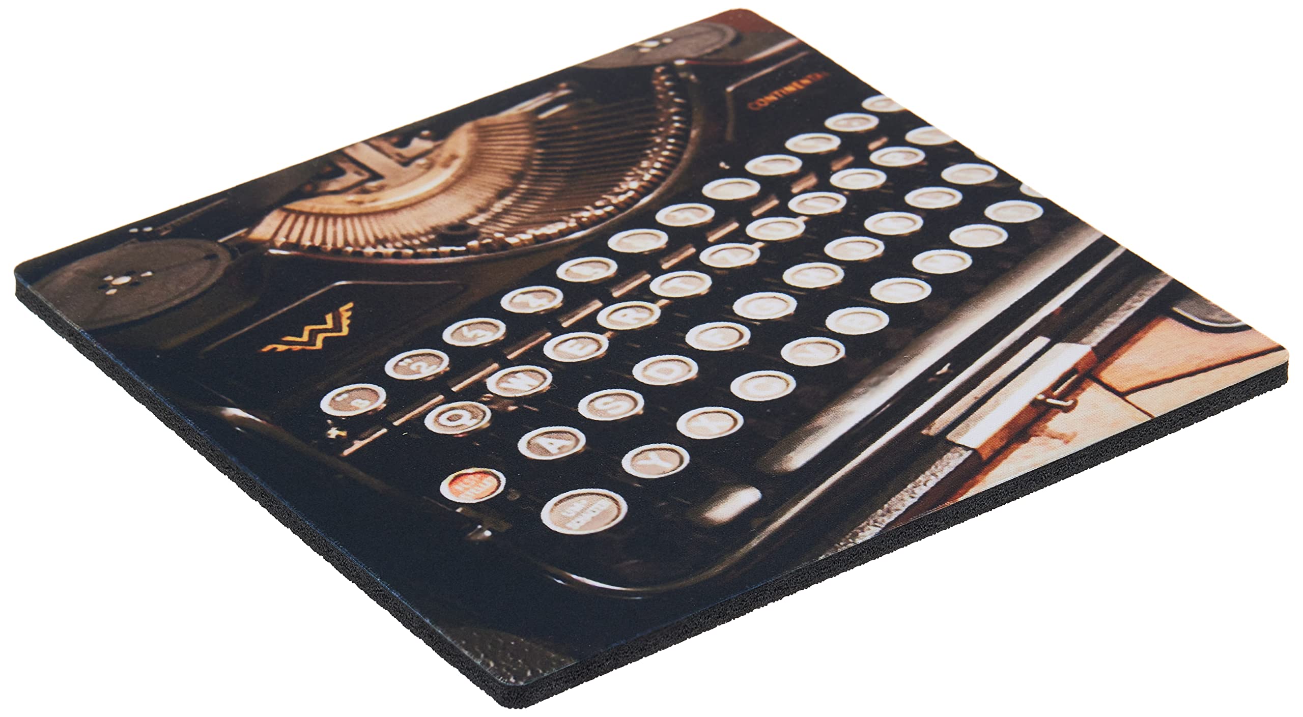 3dRose LLC 8 x 8 x 0.25 Inches Mouse Pad, Continental Typewriter (mp_29072_1)