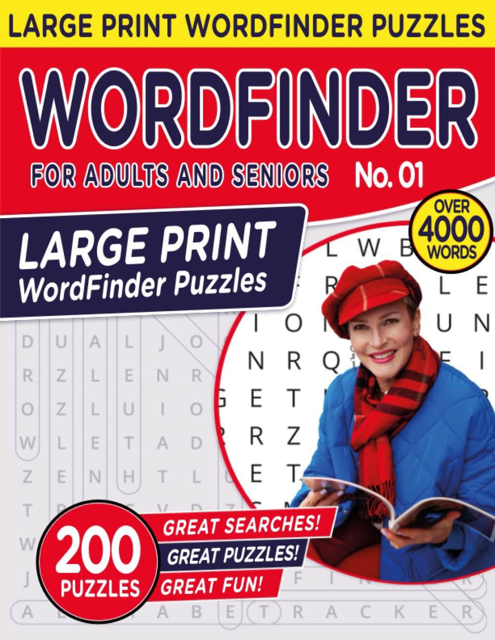 Large Print Wordfinder Puzzle Book for Seniors and Adults: Awesome Wordsearch Bumper Activity Puzzler.