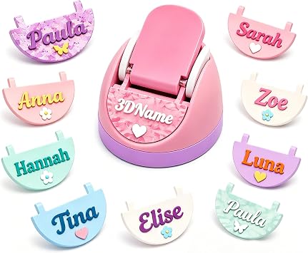 Personalised Name Plate for Owala FreeSip, 3D Lid Topper, 24oz 32oz 40oz | Polished Acrylic, Secure Bottle Identification, School and Office Use, Students, Commuters, Gift Buyers, 20 Colours, 4 Styles