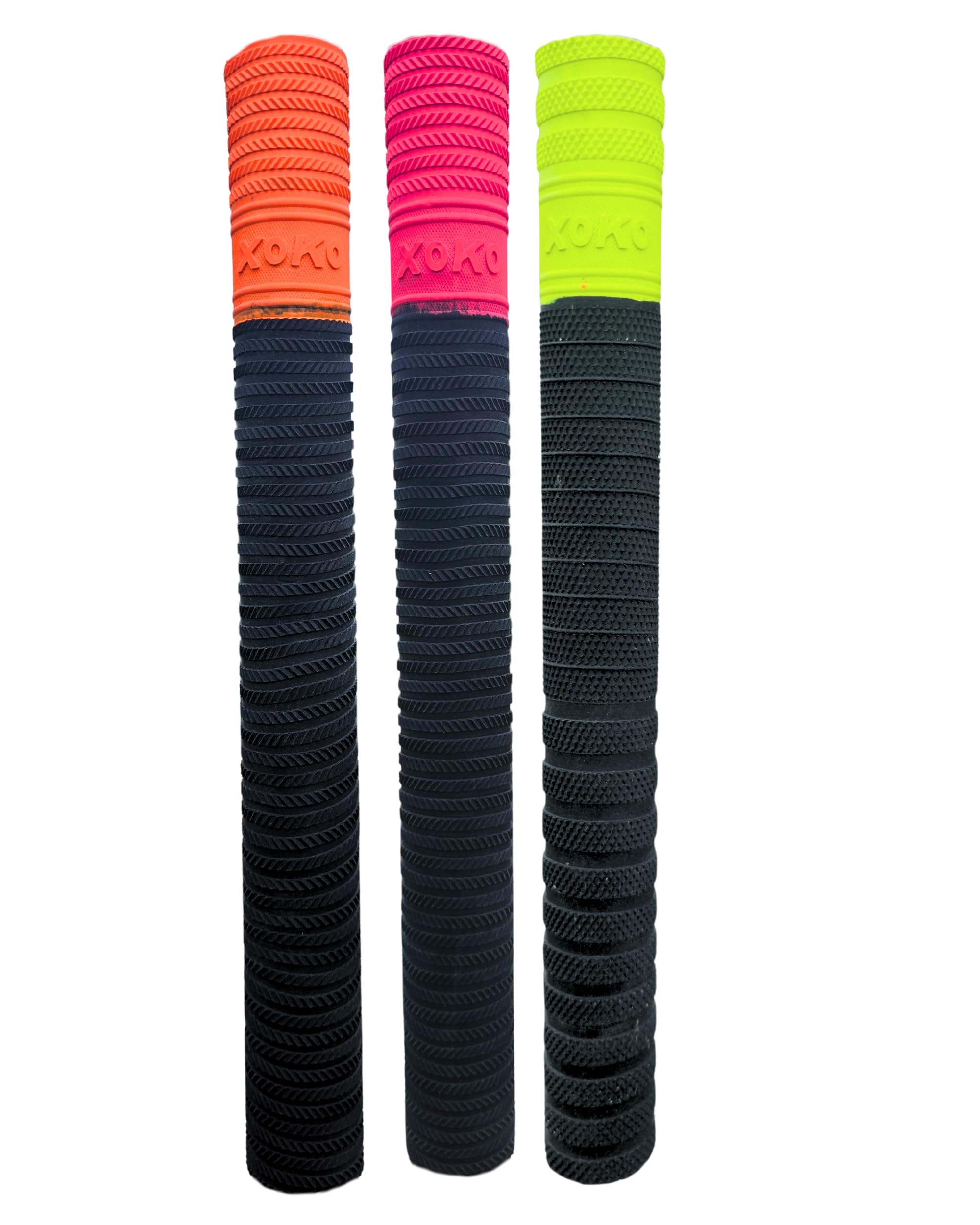 XOKO Cricket Bat Grip | Anti-Slip Design | Smooth Tacky Surface | 5 MULTI GRIP WITH 1 WOODEN CONE | Enhance Grip and Performance for Cricket Players (PACK OF 6) 3