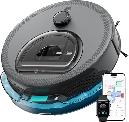Lefant LiDAR Robot Vacuum and Mop, Smart Mapping and Obstacle