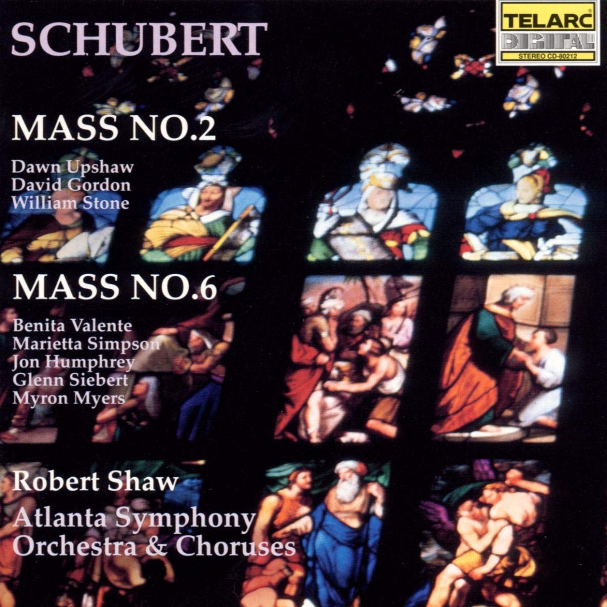 Schubert: Mass No.2 / Mass No.6 [Audio CD] UPSHAW / ATLANTA SYM ORCH / SHAW; SCHUBERT,FRANZ; SHAW,ROBERT and ZTLANTA SYM ORCH