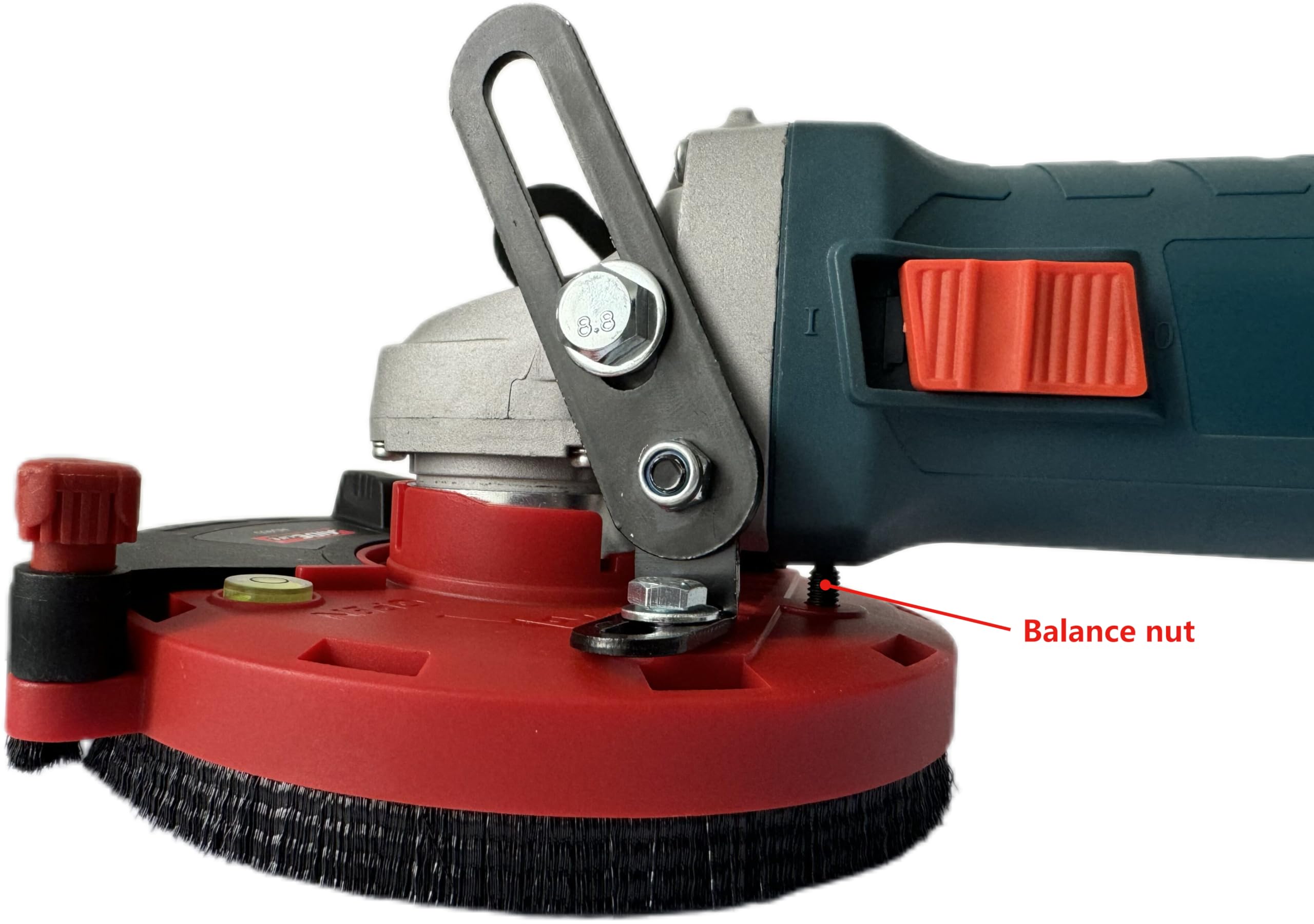 Aidelife cuffia di aspirazione universale per smerigliatrice angolare 115/125mm + mola a tazza diamantata 125 mm x 22,2 mm