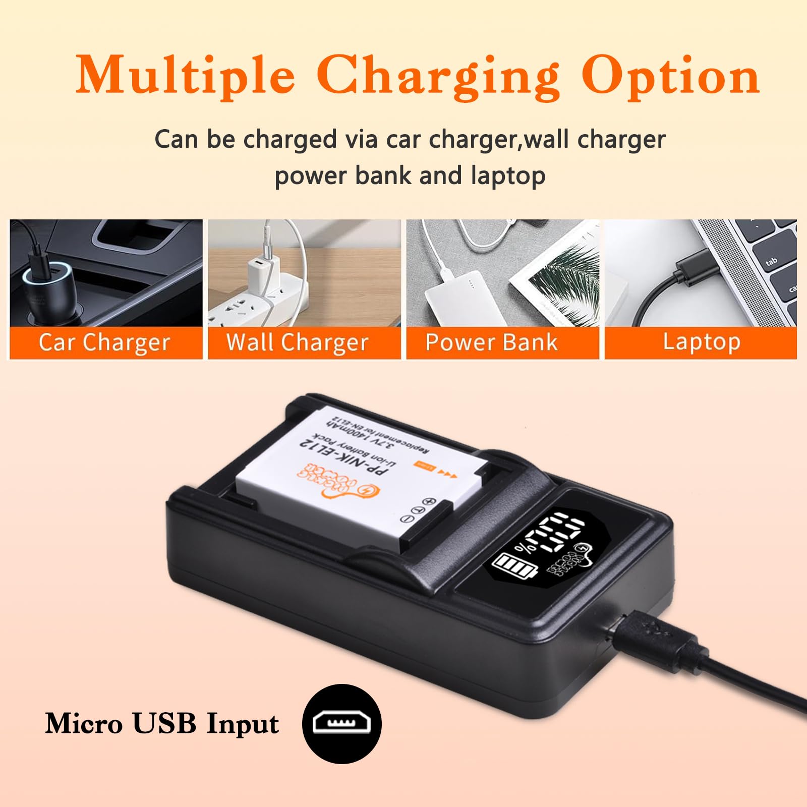 En-el12 Battery Charger Near Me EN-EL12 Baterai Untuk Nikon