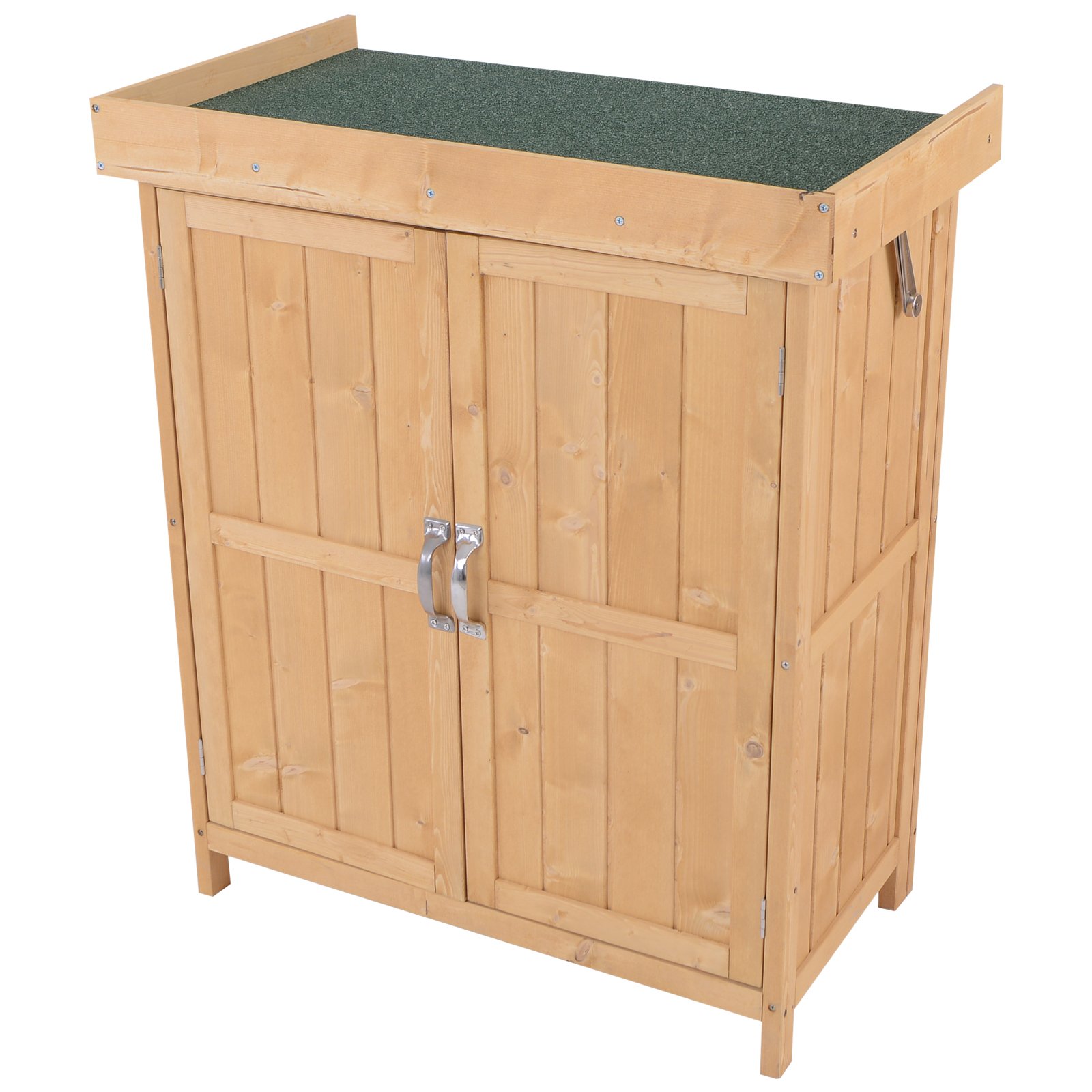 Clifford James Garden Cabinet Outdoor Waterproof Plastic Utility