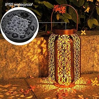 2Pcs Solar Lights Replacement Top with 30 LED String Light 7cm Solar Panel Lantern Lid Lights Replacement Top Light Bulb Replacement Part DIY Garden Decoration for Outside Garden Lantern Solar Lamp [Energy Class A+++]