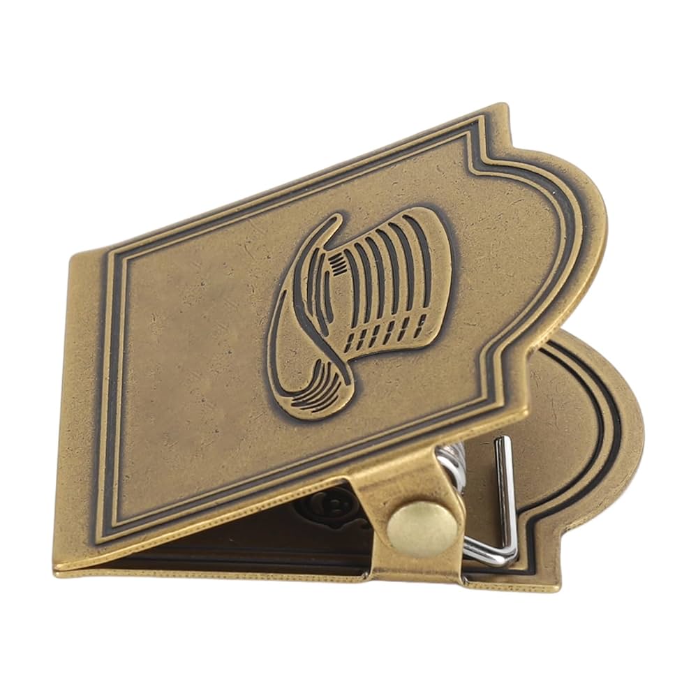 Amazon | 真鍮製ノートブッククリップ、コンパクトで多目的