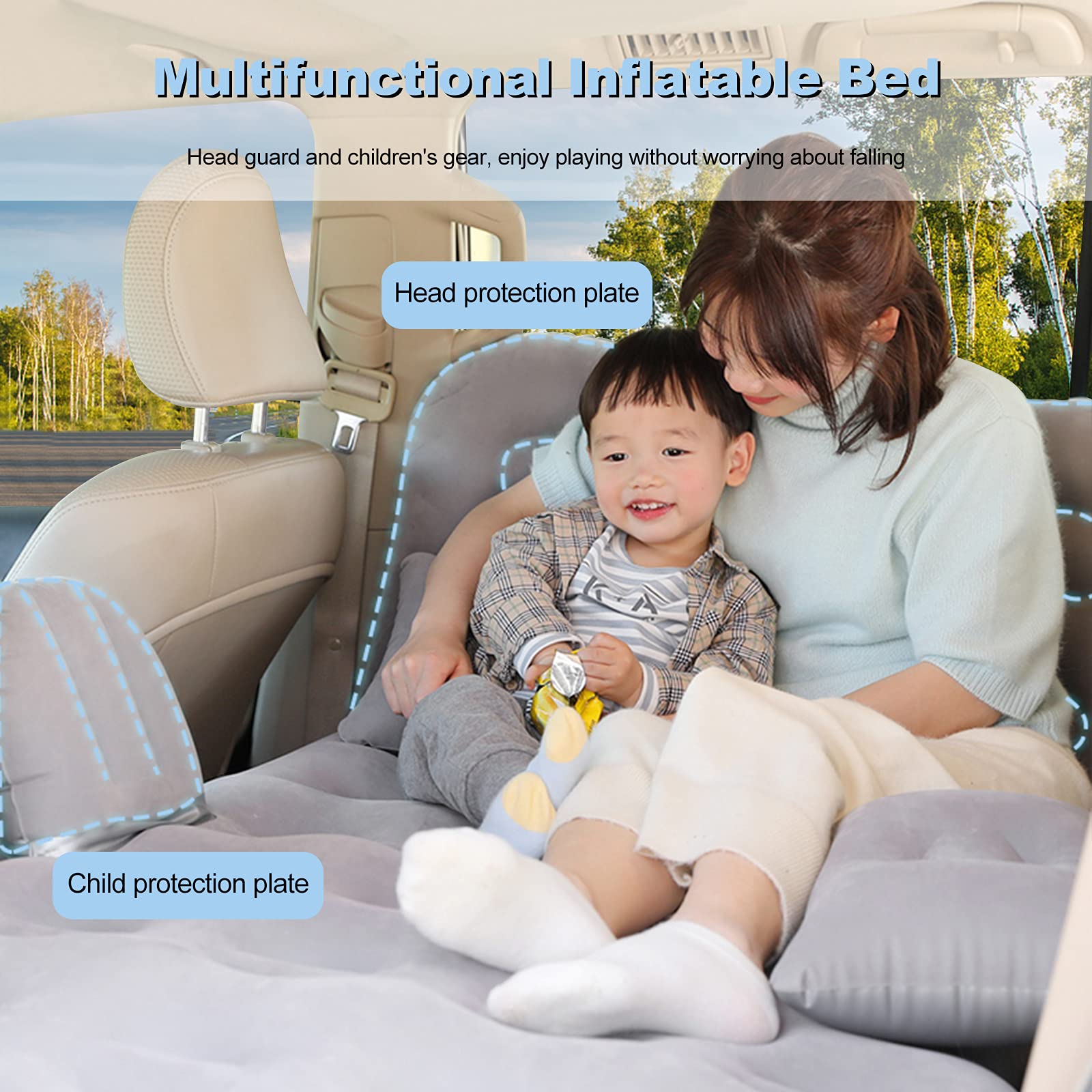 Matelas Gonflable 1 Place PACEWALKER Matelas Gonflable Voiture Pour Tesla,Matelas Pneumatique Matelas Gonflable 2 Personnes Matelas Gonflable 1 Place PACEWALKER Matelas Gonflable Voiture Pour Tesla,Matelas Pneumatique Matelas Gonflable 2 Personnes