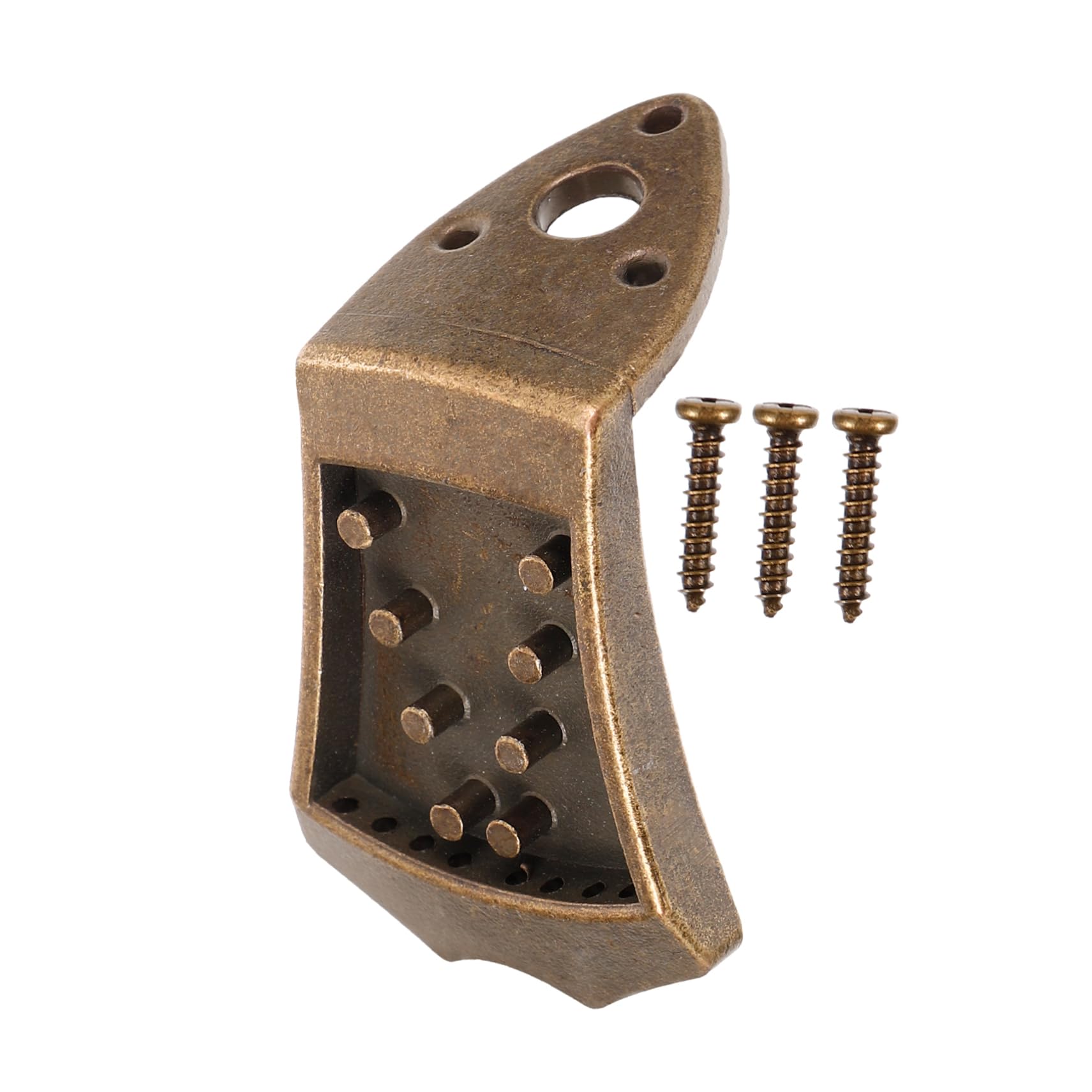 GOOHOCHY Alloy Mandolin Tailpiece Mandolin Part String Instrument Accessory Traditional Design Improve Tone and Volume