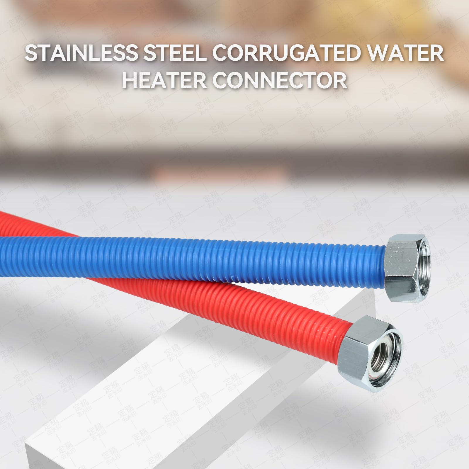 Flexible Stainless Steel Corrugated Water Heater 3/4" Fip X 3/4" Fip - View #6