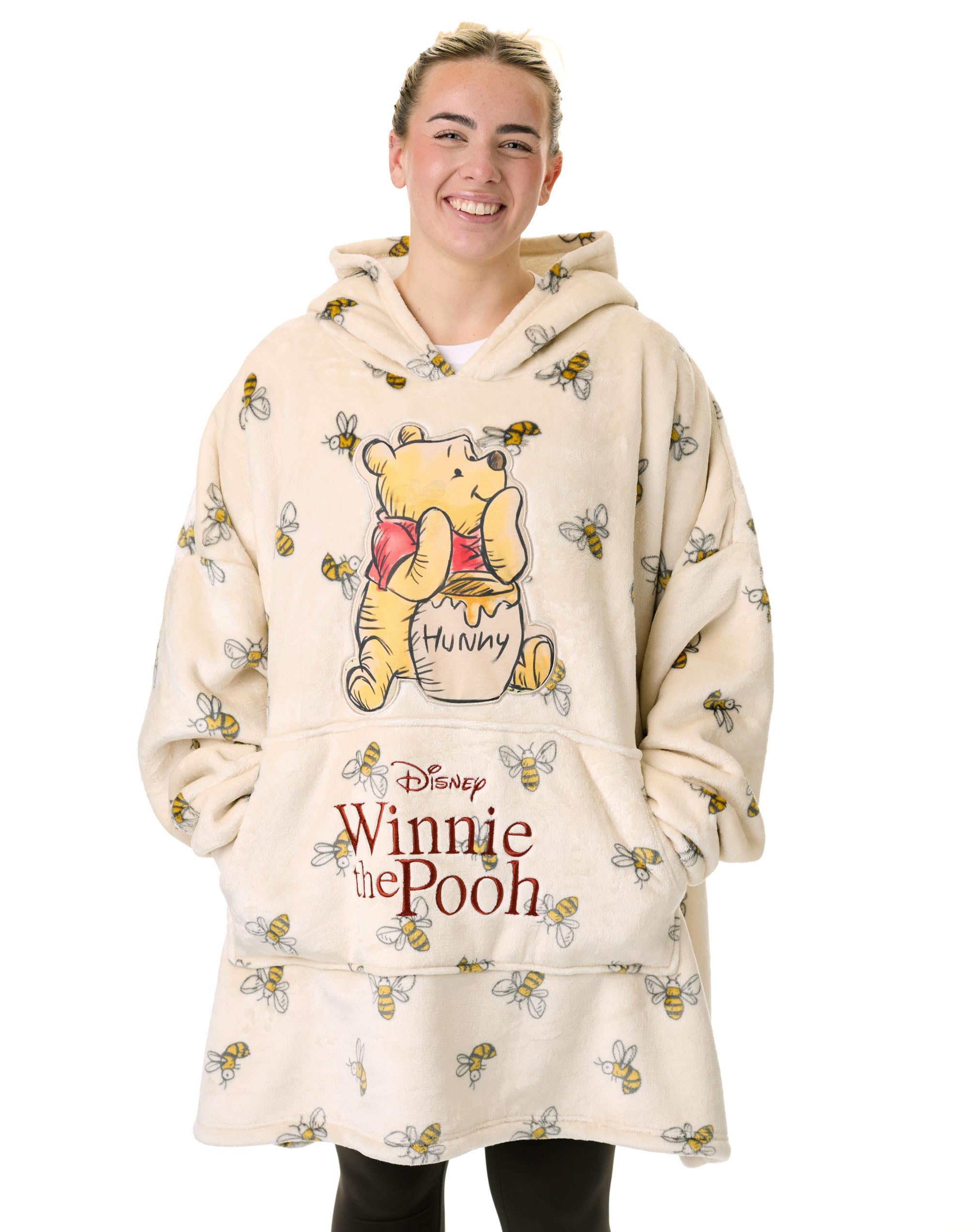 Disney Women's Beige Blanket Hoodie | | Official Merch