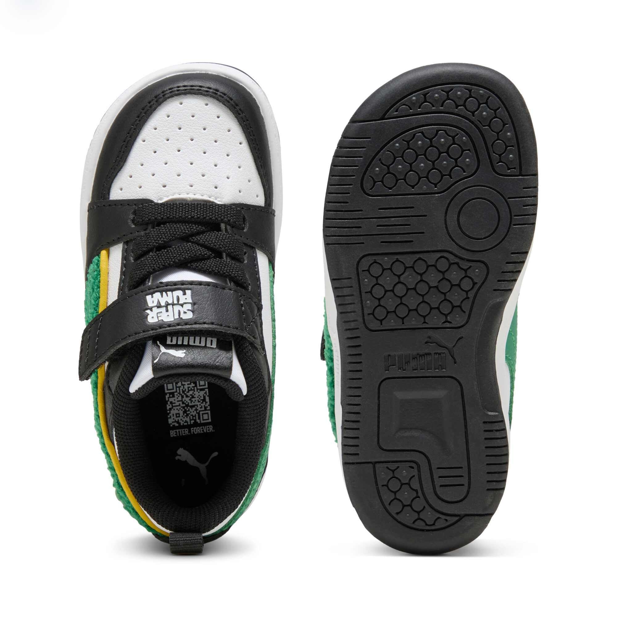 PUMA Uniseks - niemowlęta Puma Rebound V6 Lo Super Puma Ac+ InfAdidasy
