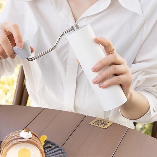 Miniatura 5 de TIMEMORE Molinillo de café manual Chestnut C2 Fold con grosor ajustable, capacidad de 0.88 oz con rebaba cónica de acero inoxidable CNC, vierte