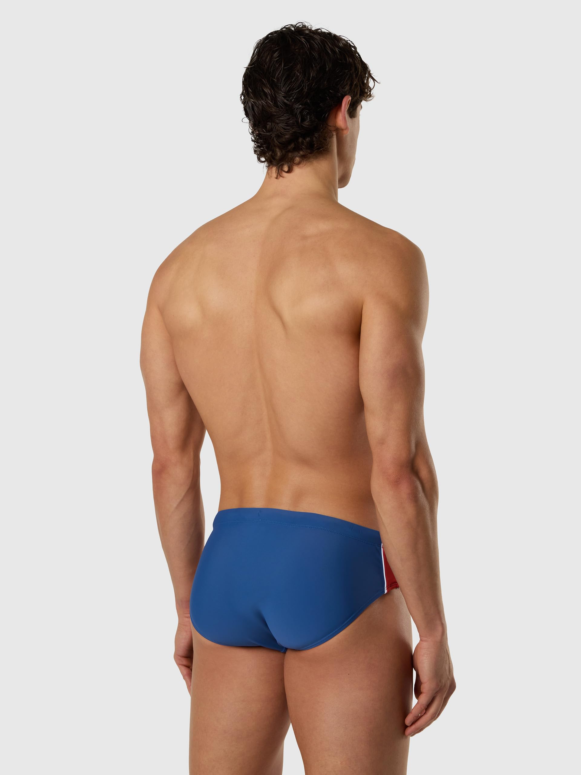NORTH SAILS Slip Mare Uomo in Nylon Riciclato Stretch a Righe