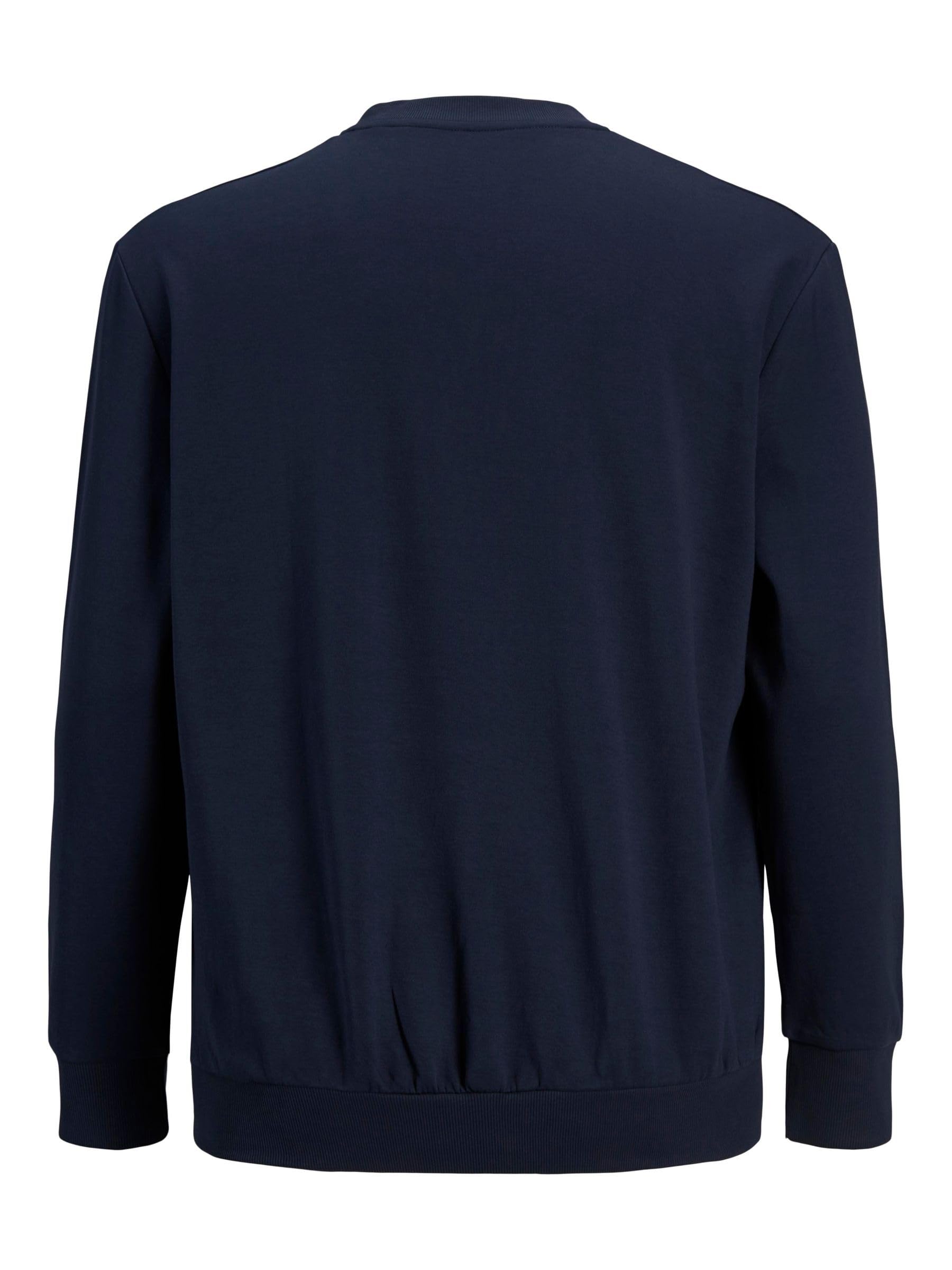 JACK & JONES Men's Jjebasic Sweat Crew Neck Noos PS Hooded Sweatshirt - 4