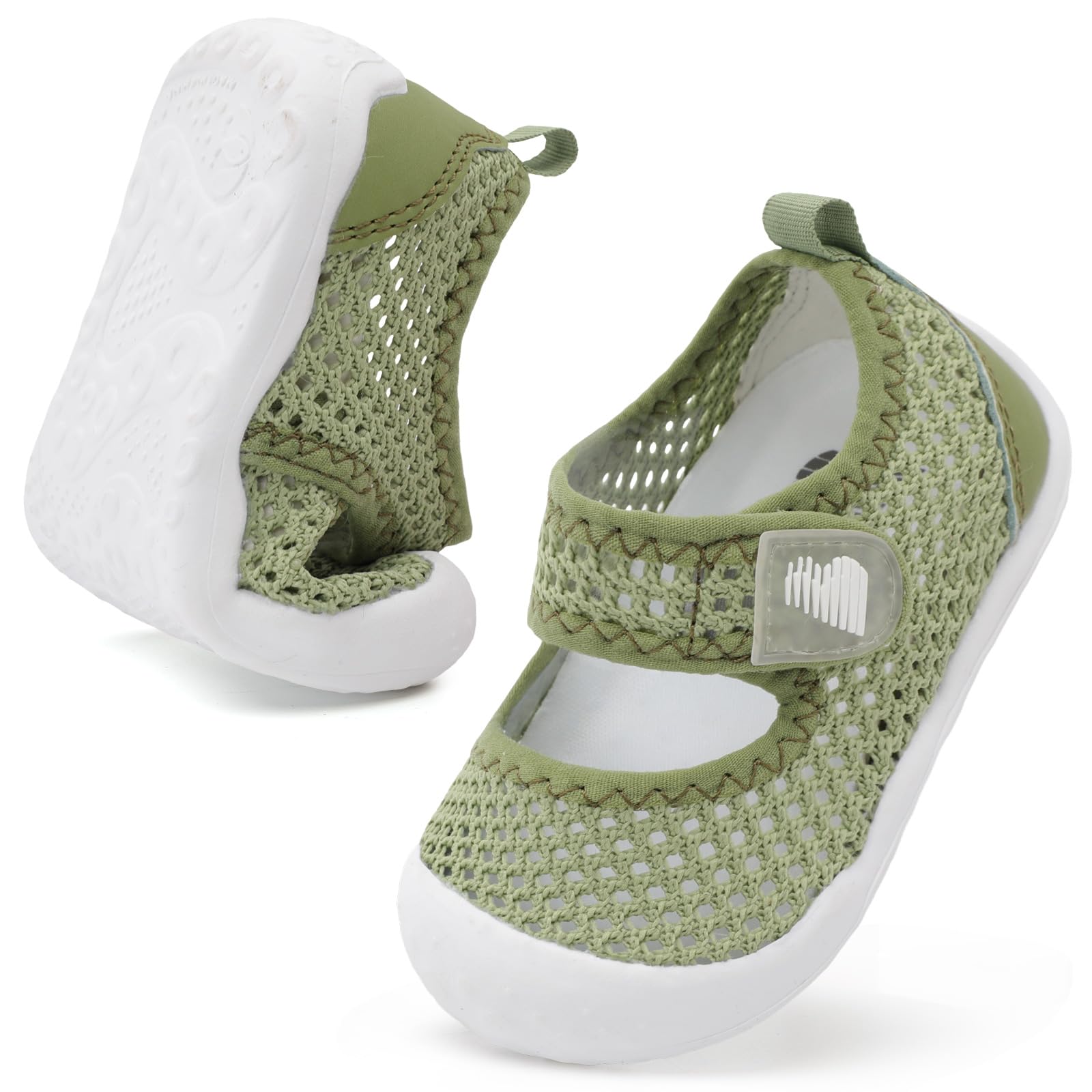 BARERUN Toddler Water Shoes Barefoot Water Shoes for Kids Baby Wide Aqua Socks with Arch Support Quick-Dry Breathable Boys Girls Sandals Walking Shoes for Beach Swim Pool Shoes