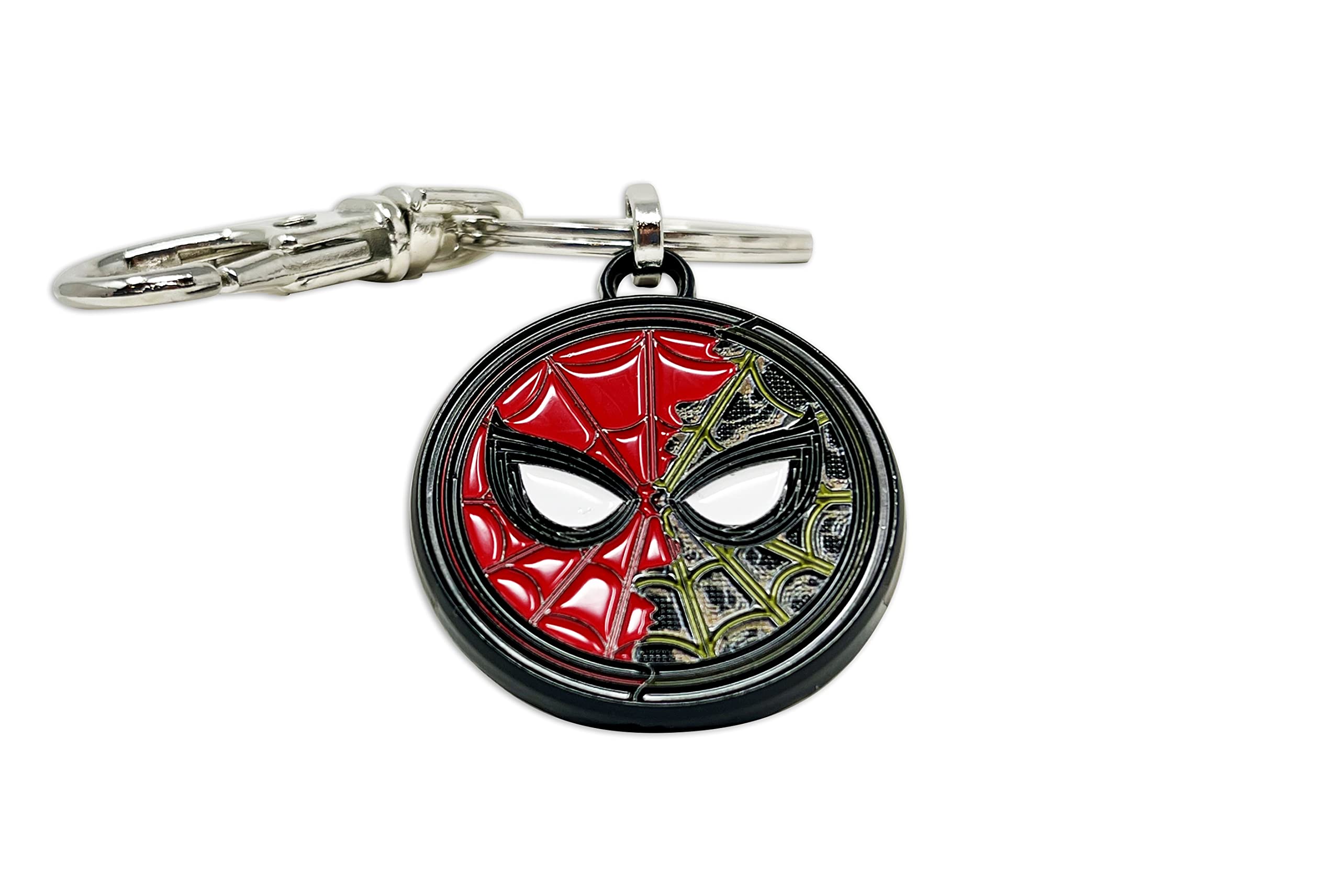 Spider-Man NO Way Home Split MASK Keychain & Pin