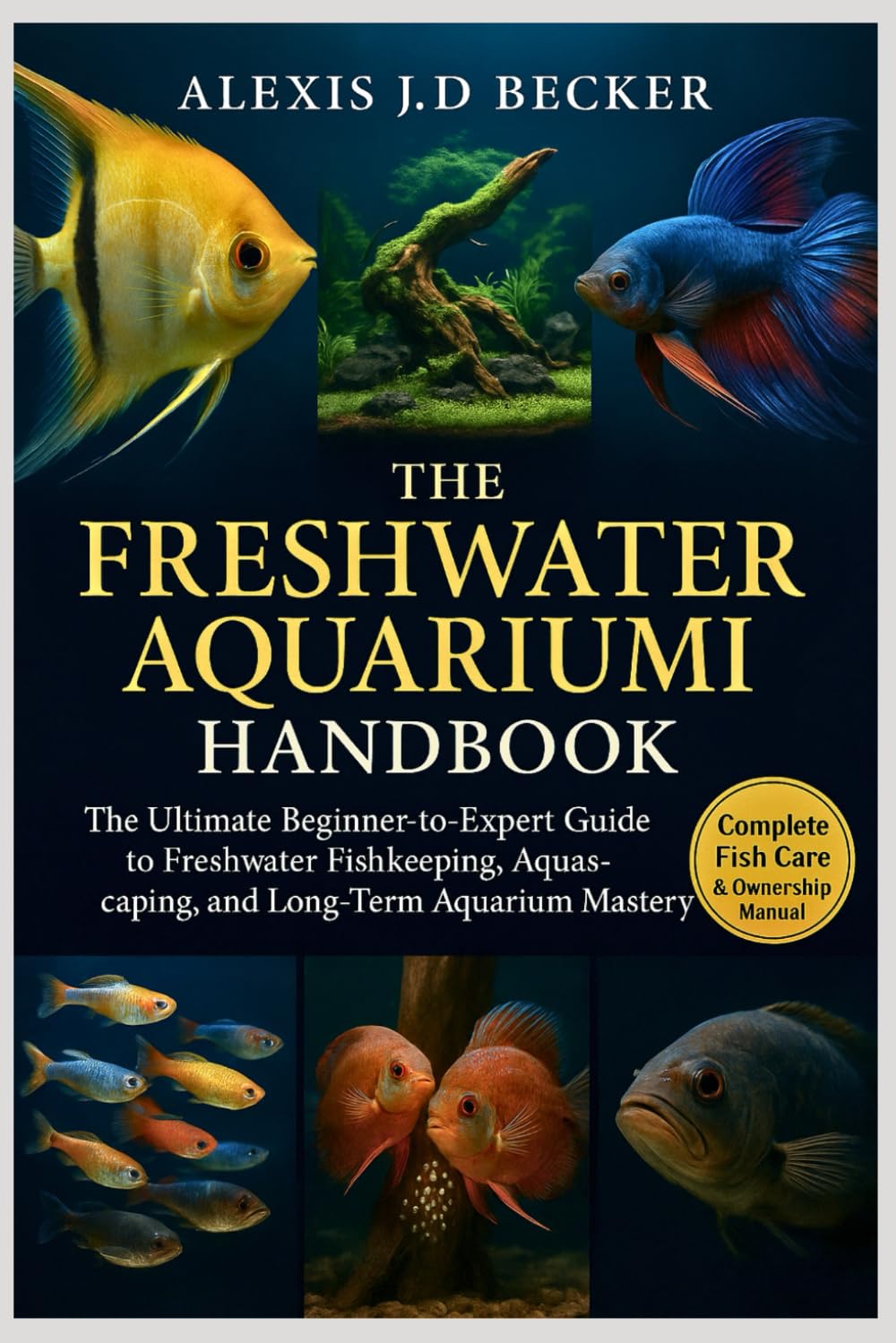 THE FRESHWATER AQUARIUM HANDBOOK: The Ultimate Beginner-to-Expert Guide to Freshwater Fishkeeping, Aquascaping, Breeding, and Long-Term Aquarium Mastery
