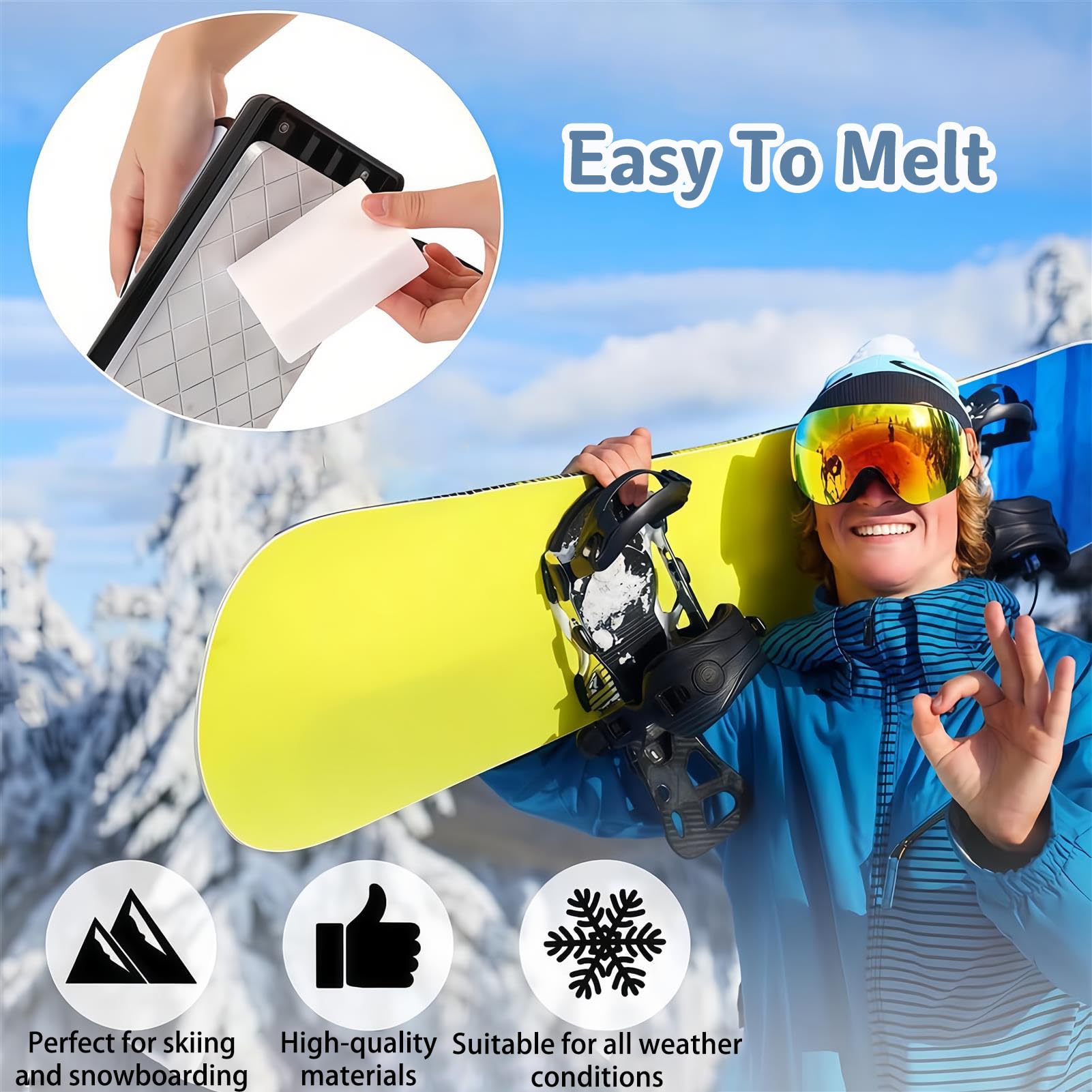 Fer à Farter pour Skis Et Snowboards, avec Semelle à Picots Et ContrôLe PréCis De La TempéRature, TempéRature RéGlable, Fer à Farter pour Skis Et Snowboards